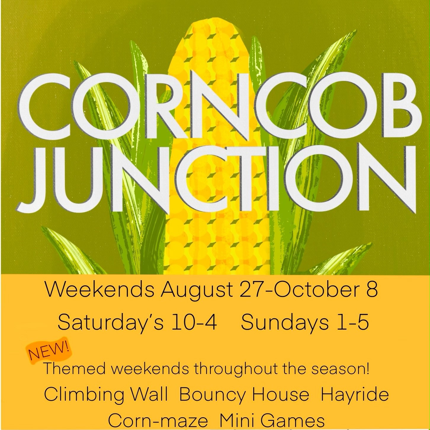 Corncob Junction set to start this weekend